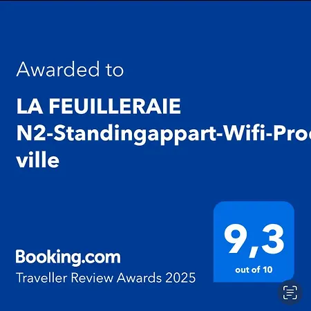 La Feuilleraie N2-standingappart-wifi-proche *