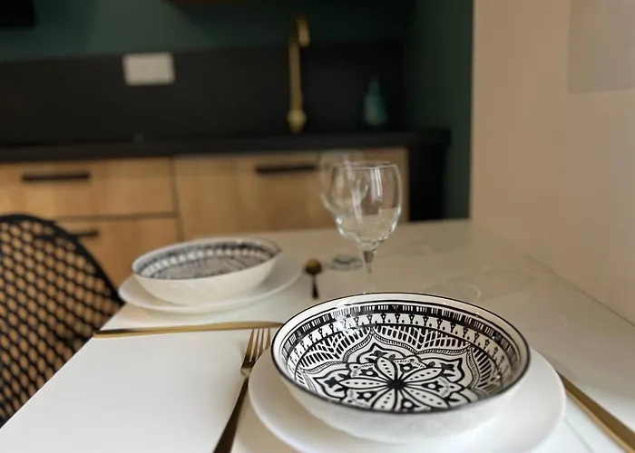 La Feuilleraie N2-standingappart-wifi-proche فونتيناي لو كومت