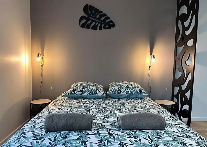 La Feuilleraie N2-standingappart-wifi-proche * فونتيناي لو كومت