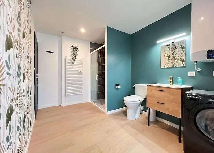 La Feuilleraie N2-standingappart-wifi-proche شقة