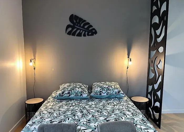 La Feuilleraie N2-standingappart-wifi-proche فونتيناي لو كومت